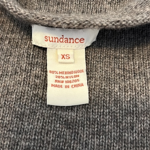 Sundance Merino Wool Sweater Tunic Dress - Picture 8 of 8